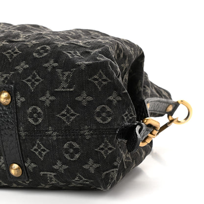 Louis Vuitton Denim Neo Cabby GM Black 6 of 11