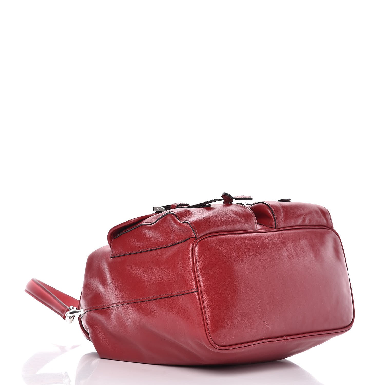 Prada Soft Calf Shoulder Bag Rubino 4 of 10