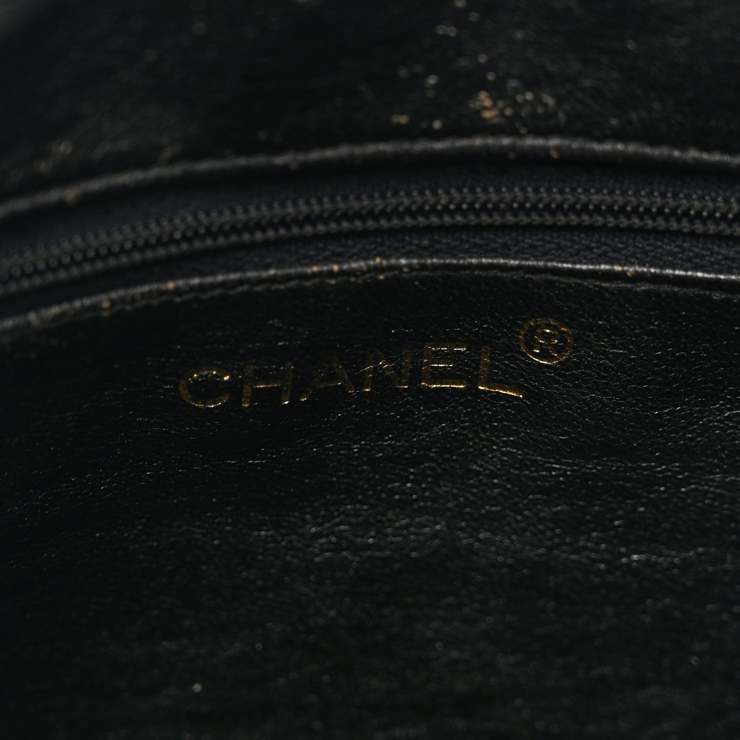 Lambskin Quilted CC Tassel Flap Black