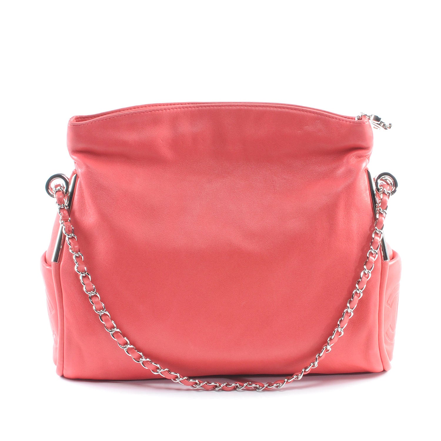 Chanel Lambskin Medium Ultimate Soft Tote Coral 1 of 8