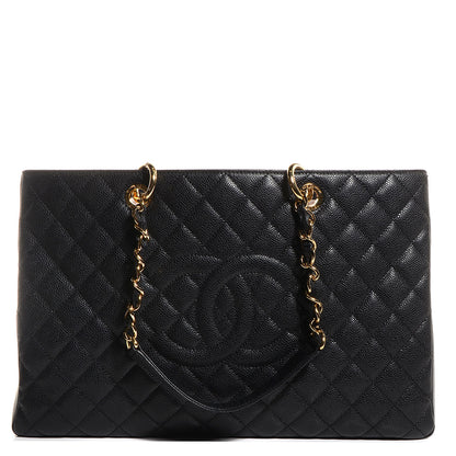 Chanel Caviar XL Grand Shopping Tote GST Black 1 of 8