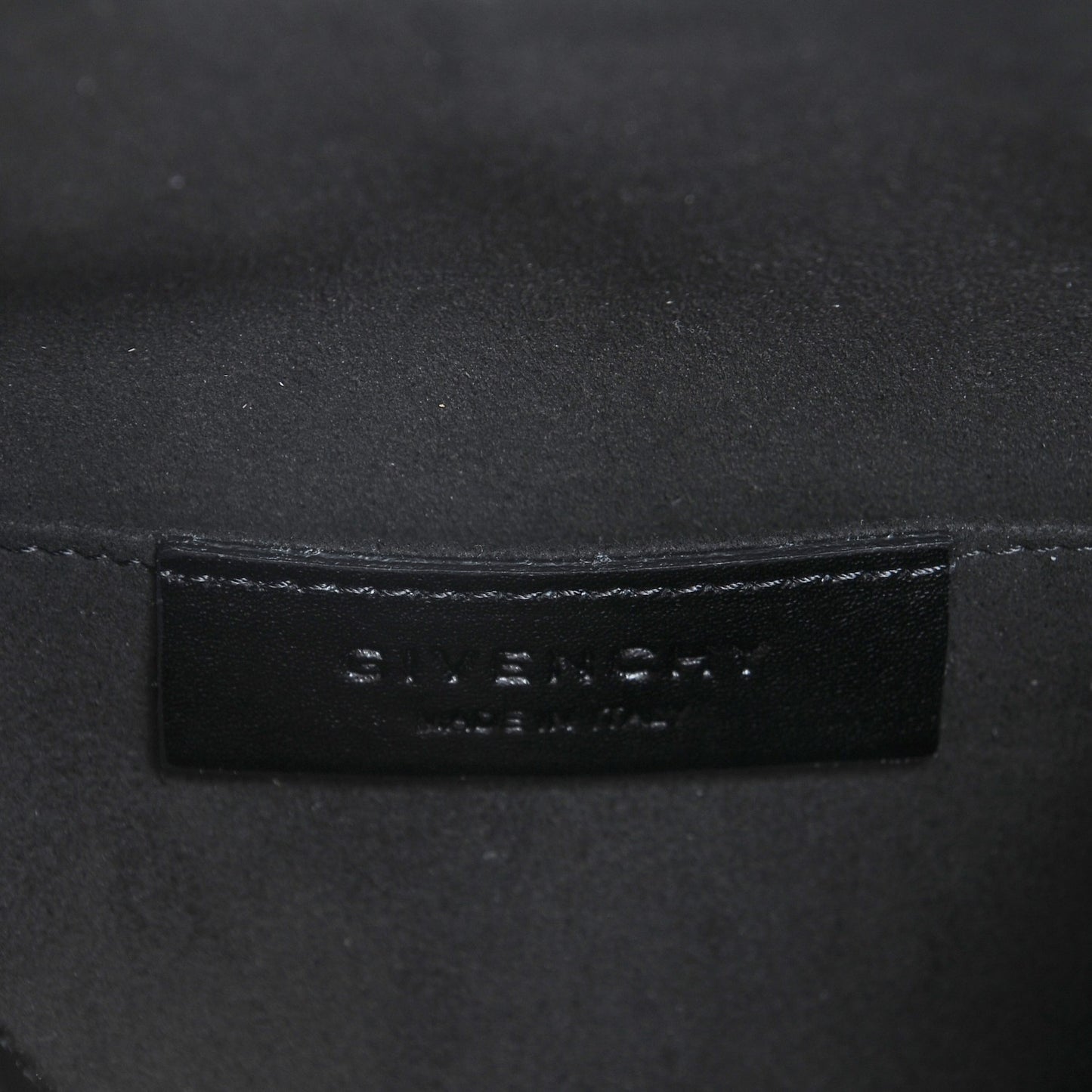 Calfskin Star Micro Lucrezia Black Silver
