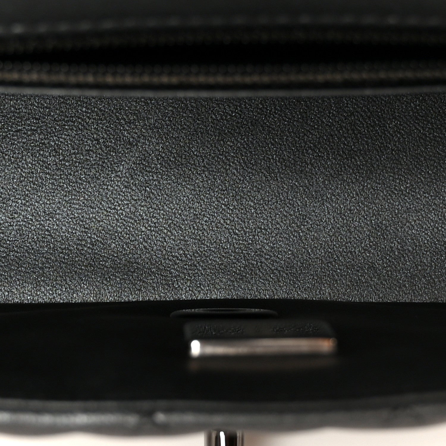 Chanel Pearly Lambskin Quilted Mini Rectangular Flap So Black 4 of 11