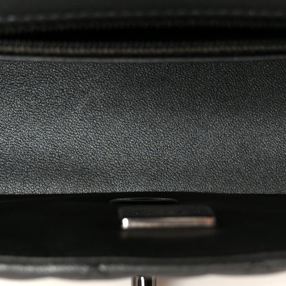 Chanel Pearly Lambskin Quilted Mini Rectangular Flap So Black 4 of 11