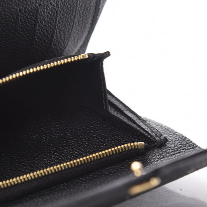 Louis Vuitton Empreinte Compact Curieuse Wallet Black 8 of 8
