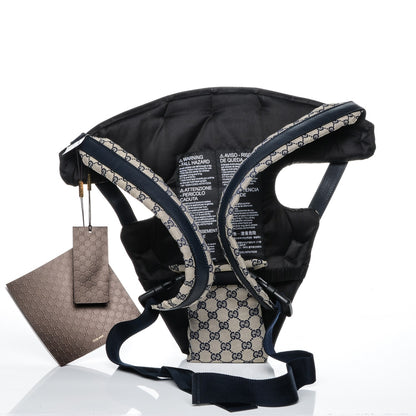 Gucci Monogram Baby Carrier Navy 3 of 5