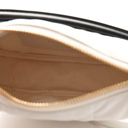 Christian Dior Lambskin Cannage Small Dior Vibe Hobo Bag White 5 of 11