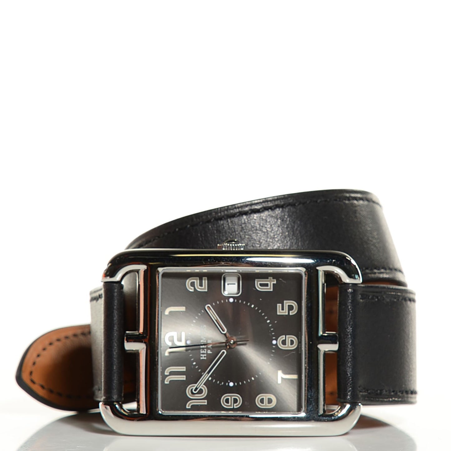 Stainless Steel Barenia 33mm Cape Cod Quartz Watch Noir