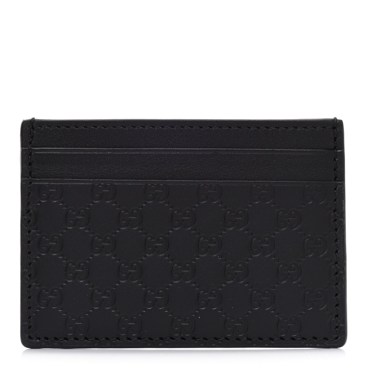Microguccissima Card Holder Black