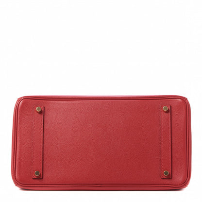 Hermes Epsom Birkin 35 Rouge Vif 5 of 28