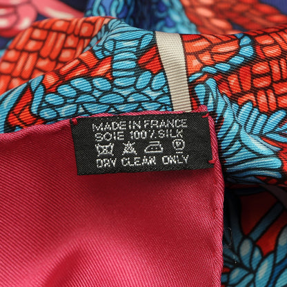 Hermes Silk Le Timbalier Scarf 90 5 of 5