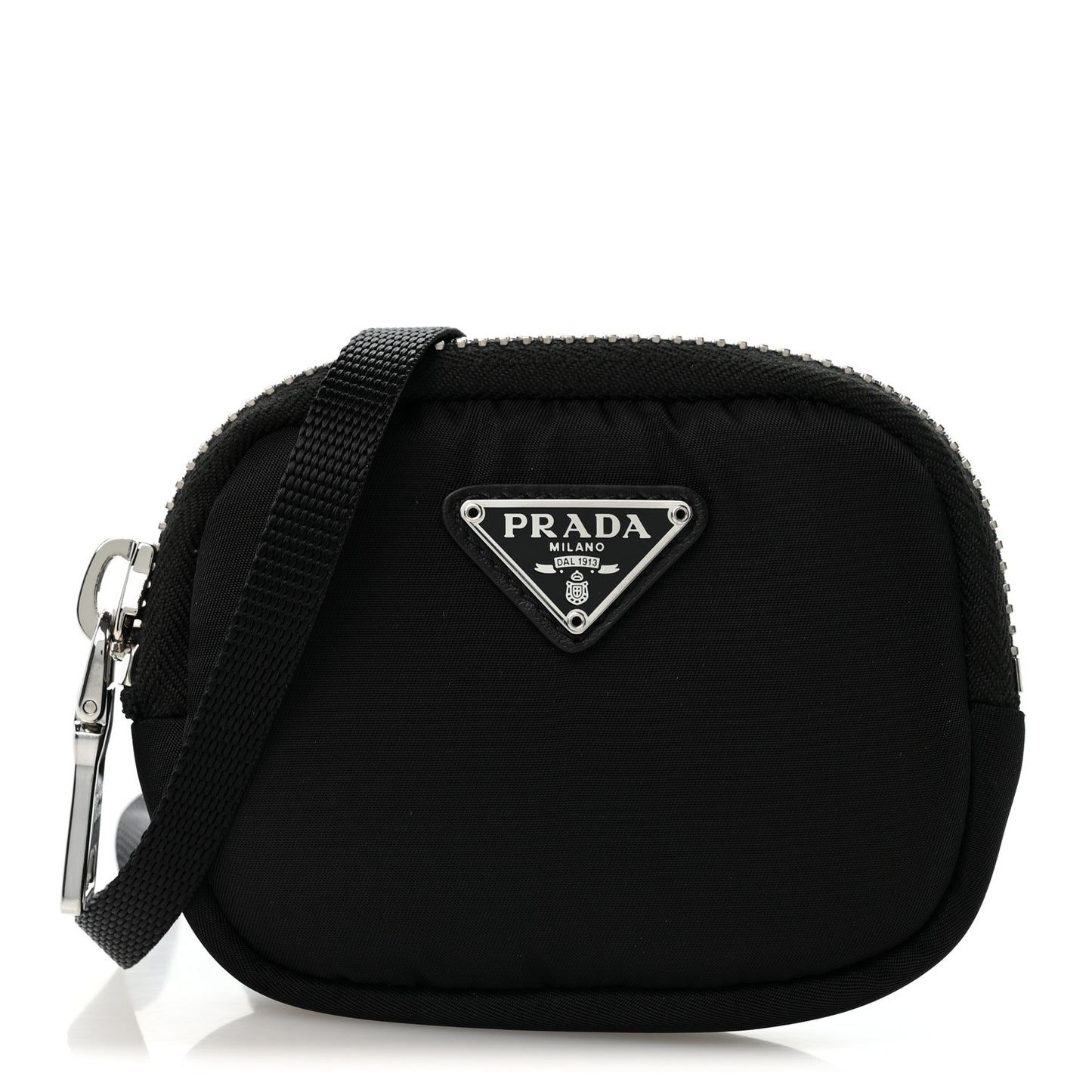 Trick Tessuto Nylon Cargo Pouch Black