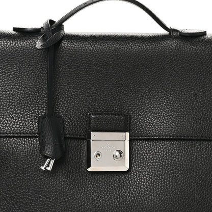 Louis Vuitton Taurillon Serviette Dorain Briefcase Black 7 of 9