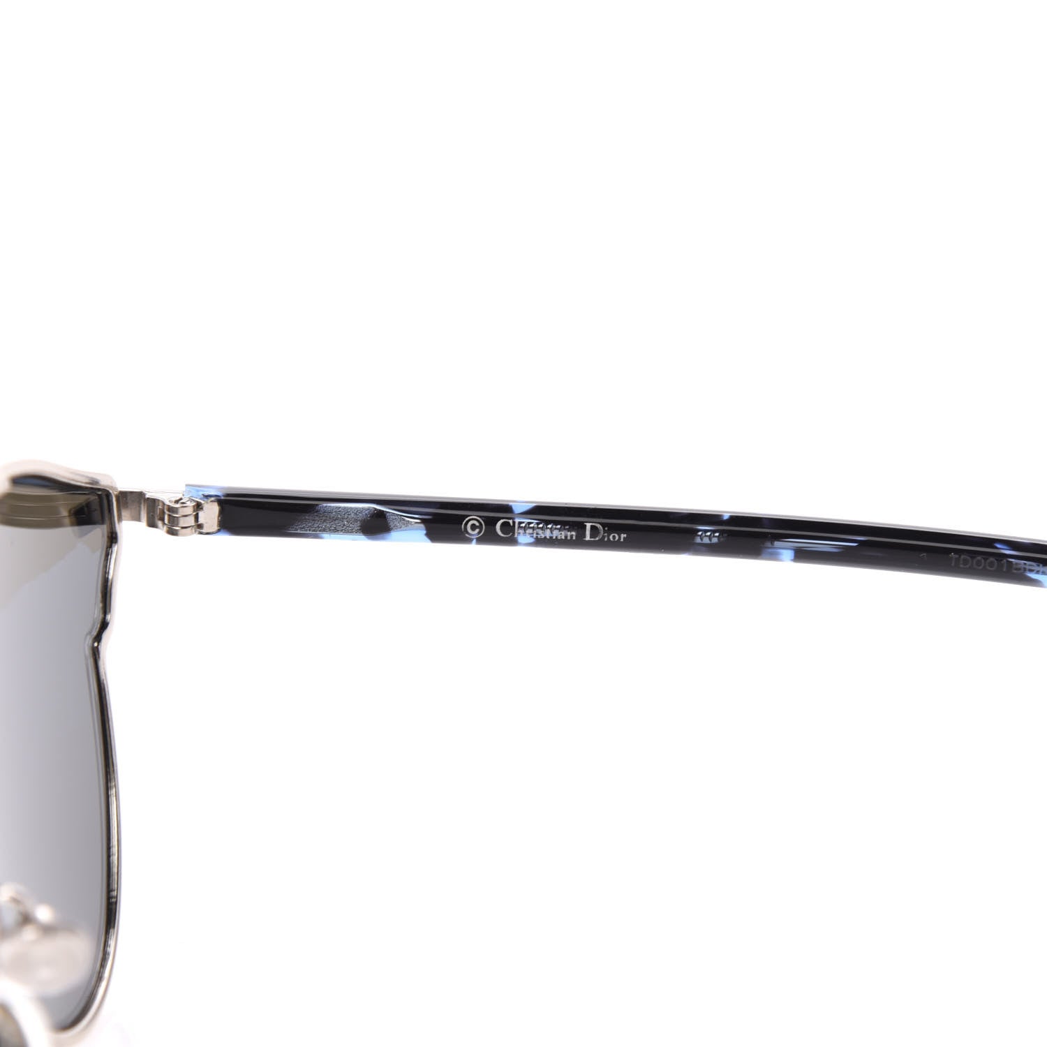 Christian Dior Acetate Metal So Real A Sunglasses Blue Multicolor 5 of 7