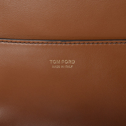 Tom Ford Grained Calfskin Medium Shaded Jennifer Crossbody Tan 5 of 9