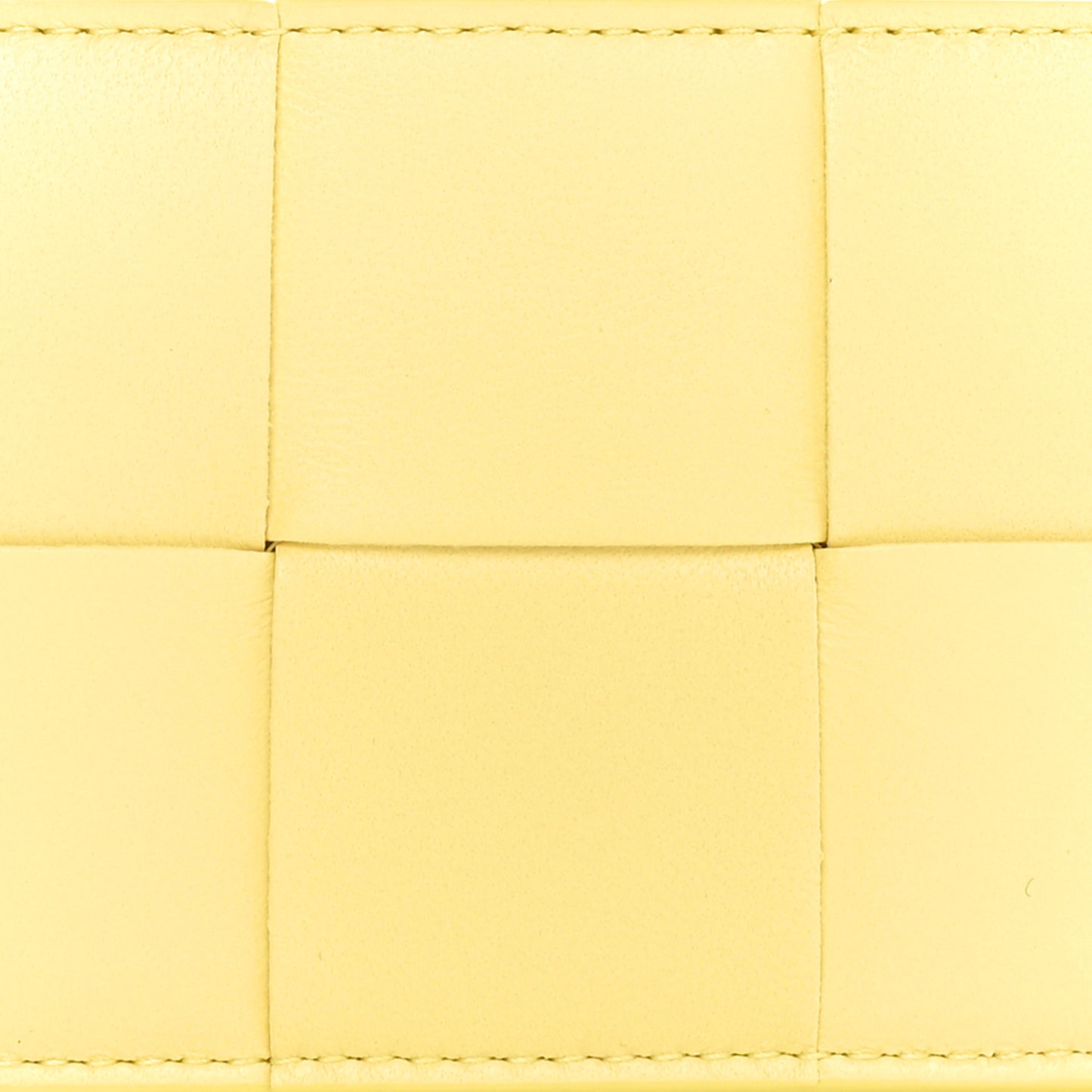 Nappa Intreccio Cassette Credit Card Holder Sherbert