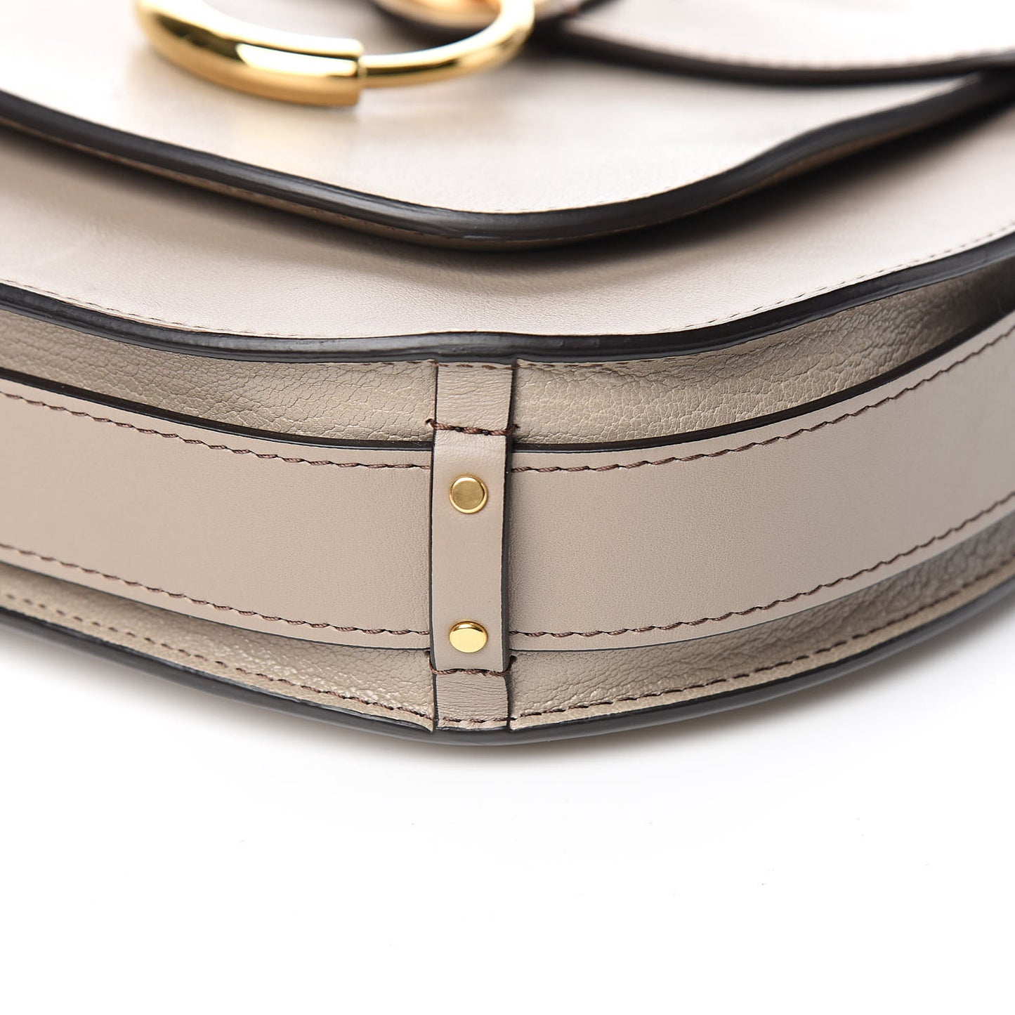 Calfskin Medium Tess Hobo Motty Grey