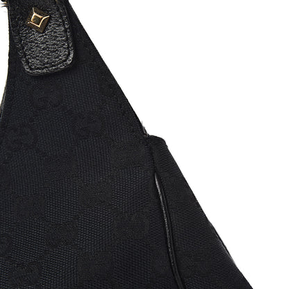 Gucci Monogram Calfskin Large Bardot Tote Black 13 of 24