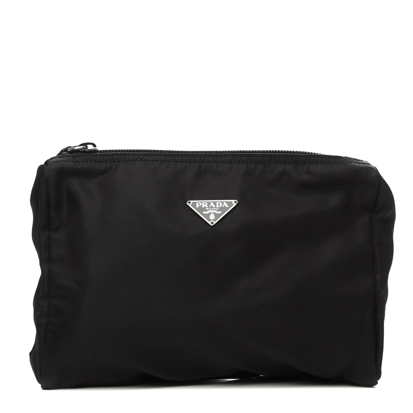 Nylon Vela Cosmetic Pouch Black