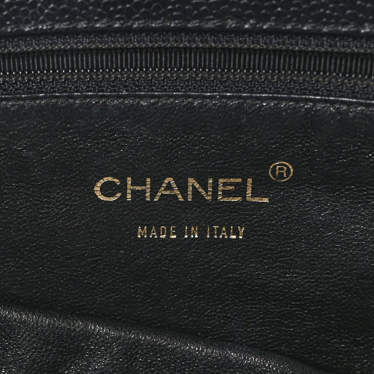 Chanel Caviar Quilted Shopping Tote Black 6 of 11