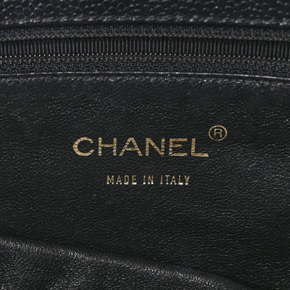 Chanel Caviar Quilted Shopping Tote Black 6 of 11