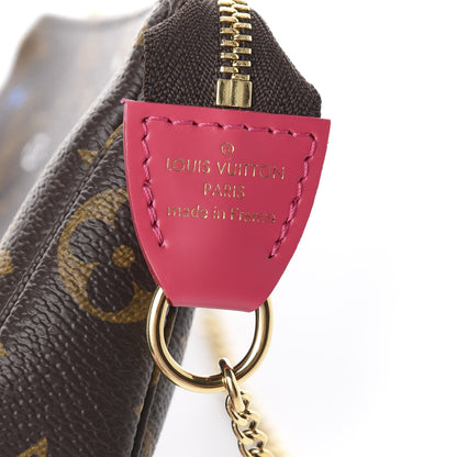 Louis Vuitton Monogram 2020 Christmas Animation Roller Coaster Mini Pochette Accessories Pivoine 7 of 8