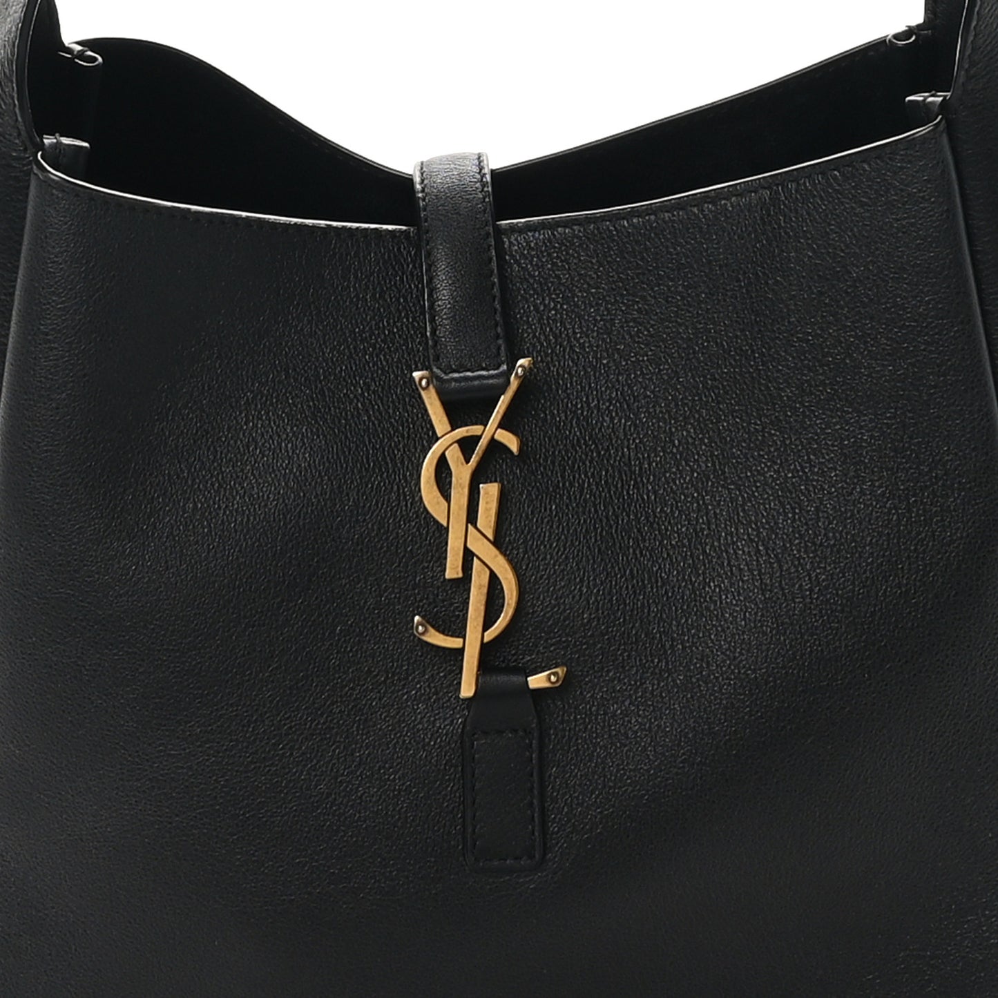 Smooth Calfskin Small Le 5 A 7 Soft Hobo Black