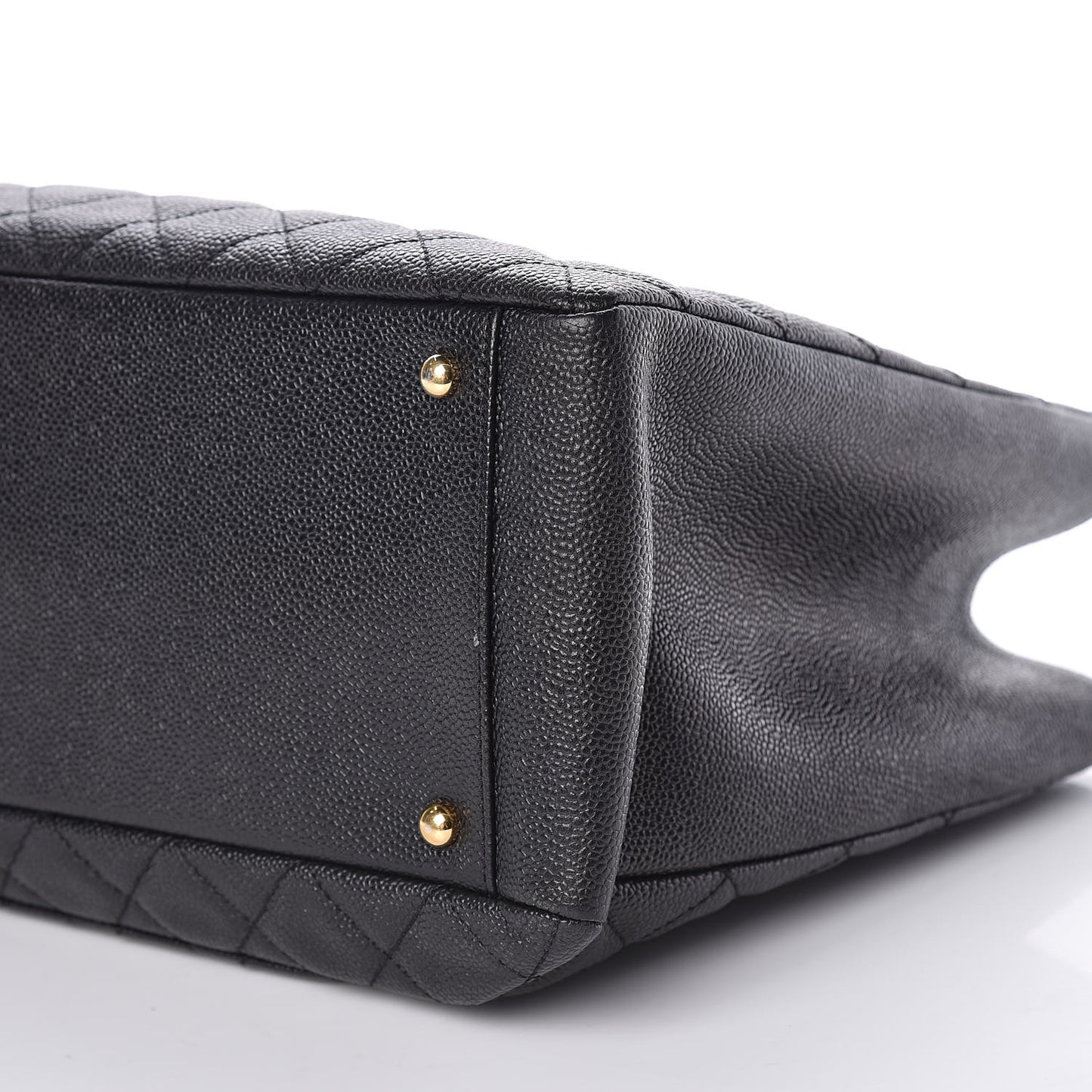 Caviar Quilted XL Grand Shopping Tote GST Black