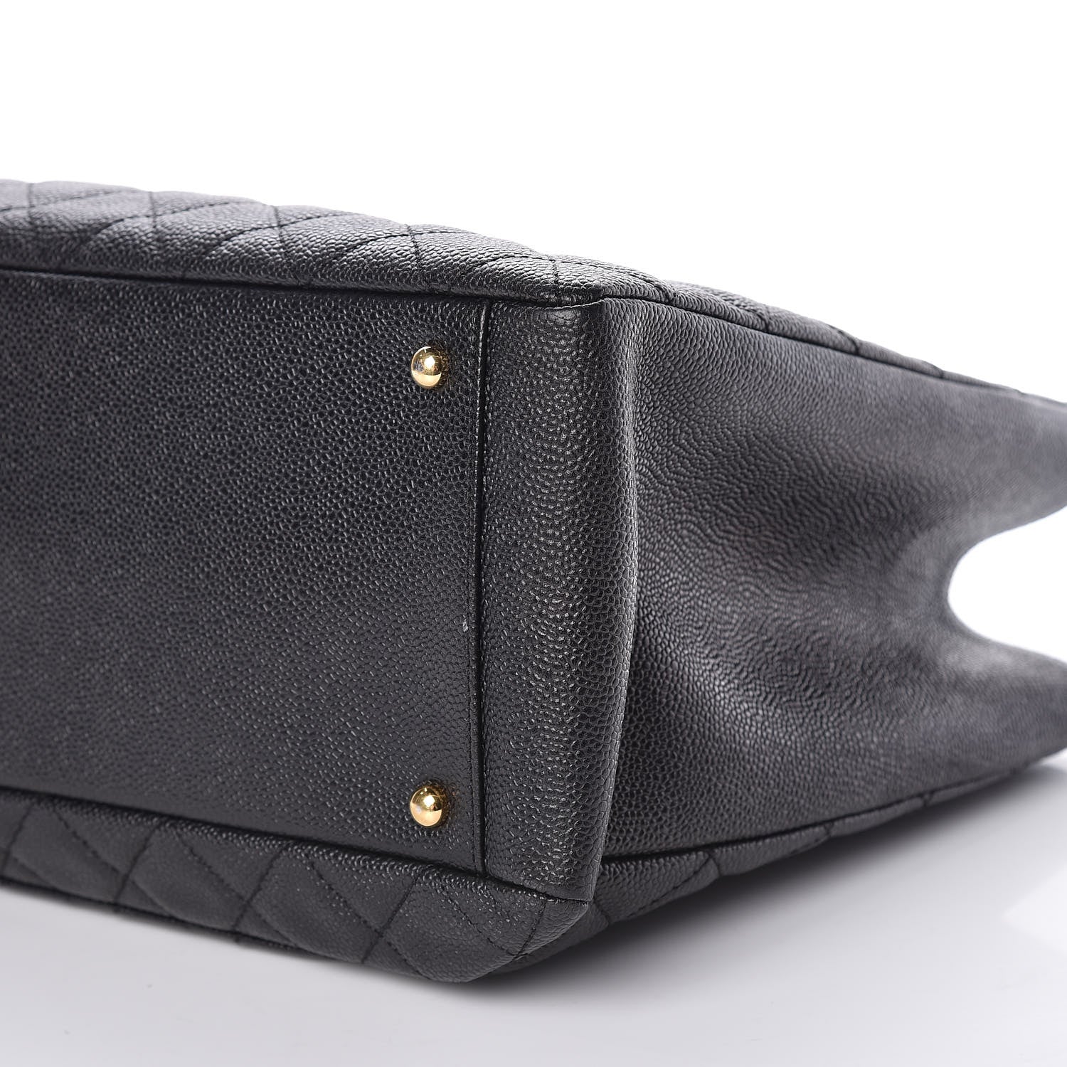 Chanel Caviar Quilted XL Grand Shopping Tote GST Black 10 of 13