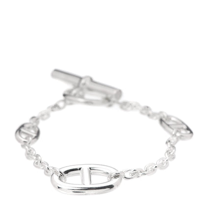 Hermes Sterling Silver Farandole Bracelet LG 1 of 6