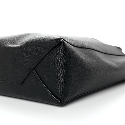 Celine Grained Calfskin Small Vertical Cabas Black 9 of 9
