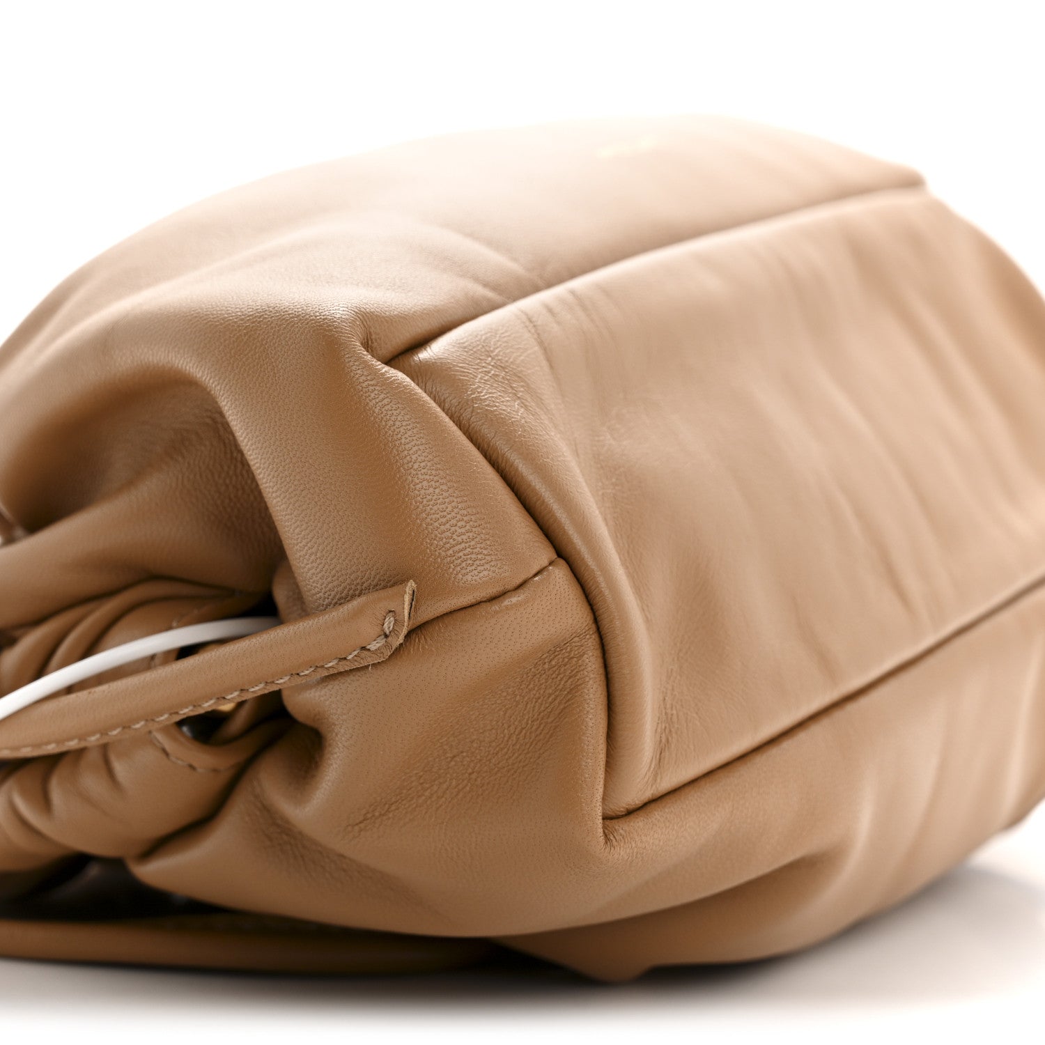 Mansur Gavriel Lambskin Cloud Mini Clutch Caramel 9 of 10