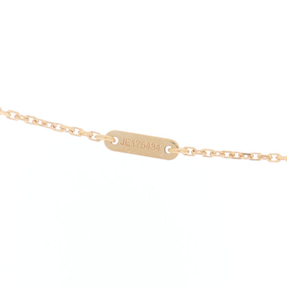 Van Cleef & Arpels 18k Rose Gold Carnelian Sweet Alhambra Heart Pendant Necklace 5 of 7