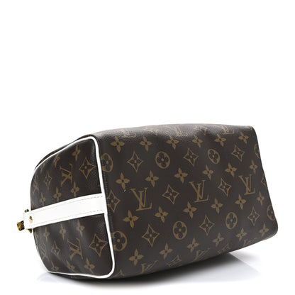 Louis Vuitton Monogram LV Match Speedy Bandouliere 25 White 4 of 11