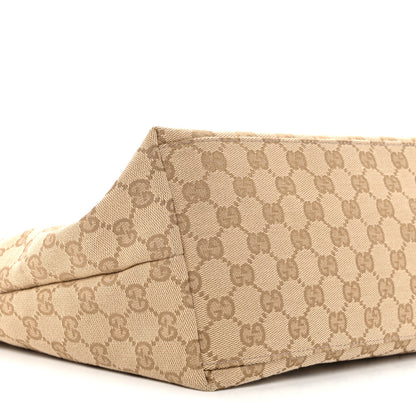 Gucci Monogram Web Large Diaper Tote Red 9 of 13