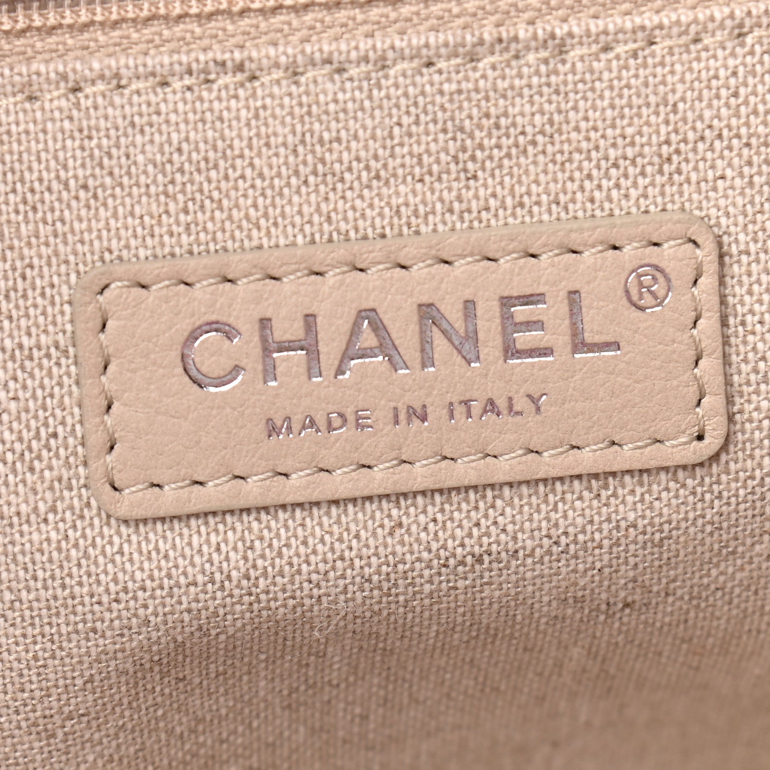 Chanel Mixed Fibers Small Deauville Tote Dark Pink 6 of 10