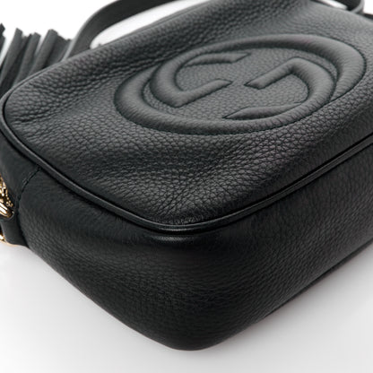 Gucci Pebbled Calfskin Small Soho Disco Bag Black 15 of 17