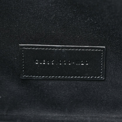Saint Laurent Grain De Poudre Textured Mixed Matelasse Triquilt Monogram Clutch Blanc Vintage 7 of 17