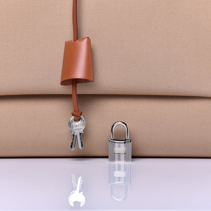 Hermes Vache Hunter Toile Officier Herbag Zip PM 31 Trench Fauve 11 of 11