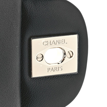 Chanel Lambskin Quilted Mini Rectangular Flap Black 6 of 13