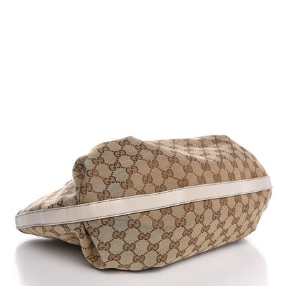 Gucci Monogram Medium Scarlett Studded Tote Off White 4 of 7