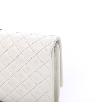 Gucci Calfskin Web Trapuntata GG Continental Wallet Off White 12 of 15