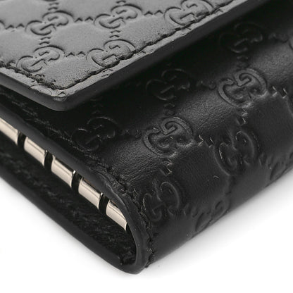 Gucci Microguccissima 6 Key Holder Case Black 7 of 9