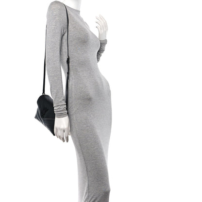 Saint Laurent Calfskin Y Quilted Monogram Monochrome Toy Loulou Crossbody Bag Black 2 of 10