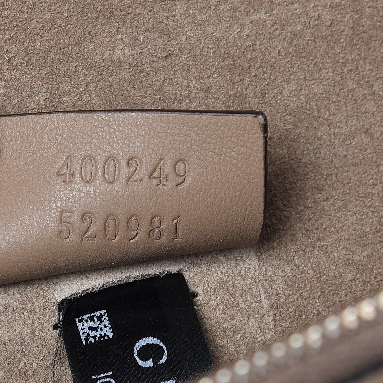 Gucci GG Supreme Monogram Small Dionysus Shoulder Bag Taupe 9 of 10
