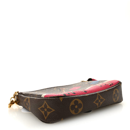 Louis Vuitton Monogram 2017 Christmas Animation Mini Pochette Accessories 4 of 8