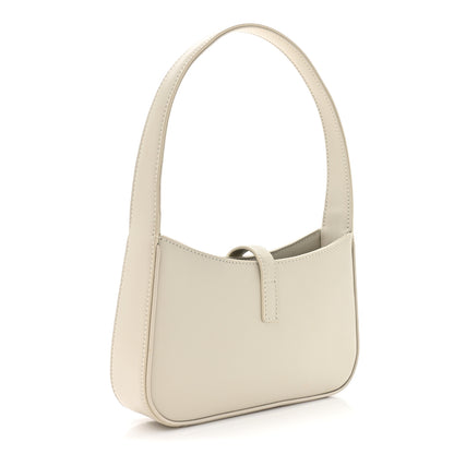 Saint Laurent Smooth Calfskin Le 5 A 7 Mini Hobo Crema Soft 3 of 10