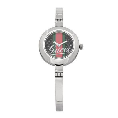 Gucci Stainless Steel 25mm 105 Series Web Quartz Watch 1 of 4