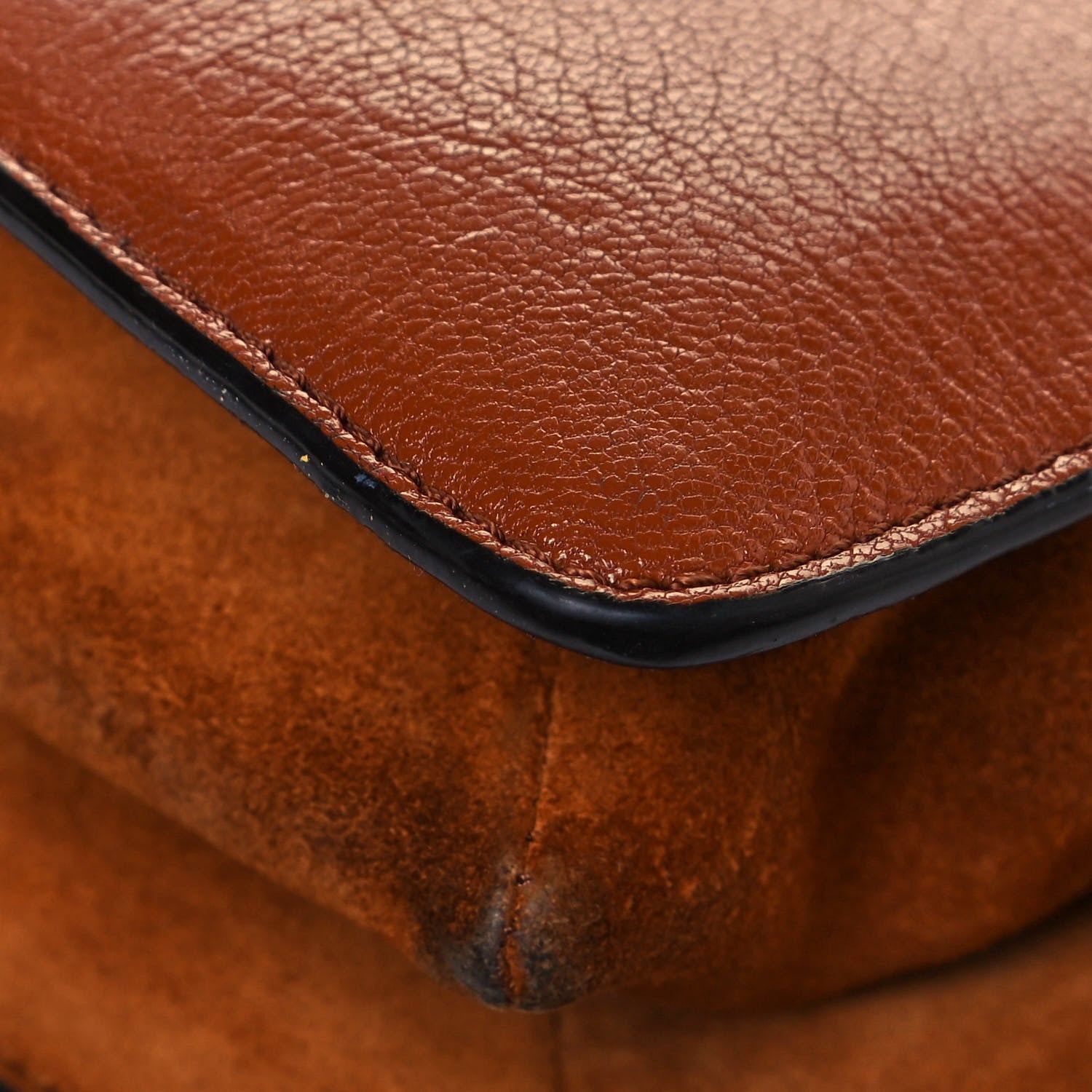 Givenchy Goatskin Suede Cross 3 Crossbody Bag Chestnut 10 of 19