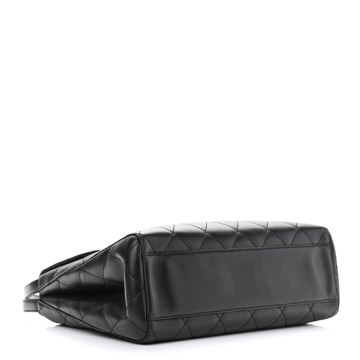 Chanel Lambskin Quilted Medium Kelly Flap Bag Black 4 of 14